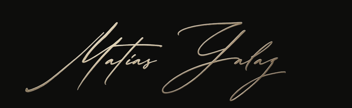 Firma de Matías Galaz
